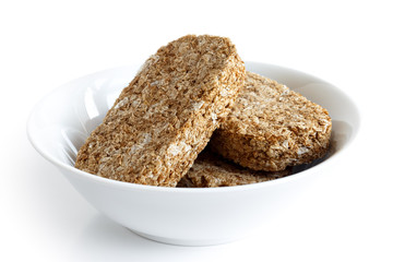 Whole wheat breakfast biscuits.