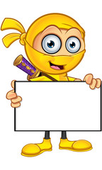 Yellow Ninja Character