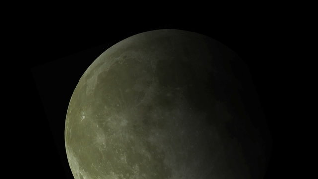 Beautiful Moon Time Big Tele Lapse HD