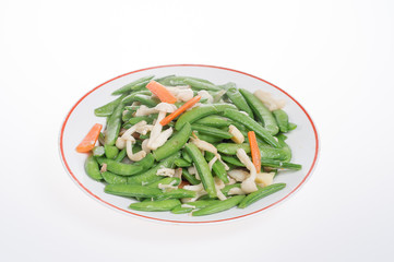 Fried Sugar snap peas