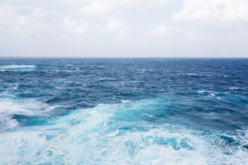 Ocean and wave