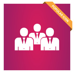 Group, team icon for web and mobile