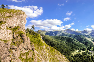 Mountain landscape. Tatra mountains in the summer.
