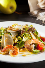 Grilled Shrimp and Pear Salad