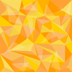 beautiful polygonal Orange background