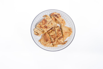 omelet served on plate
