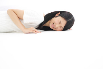 Obraz premium 疲労・若い女性