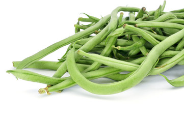 raw green bean pods