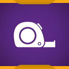 Tape measure icon for web and mobile