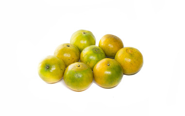 a pile of oranges