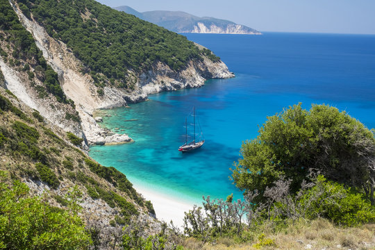 Traumstrand auf der Insel Kefalonia