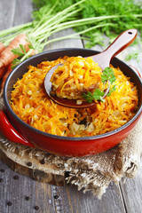 Fish with vegetables