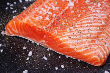 Fresh Raw Wild Salmon