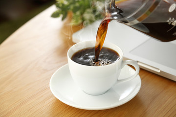 コーヒーとパソコン Coffee and PC