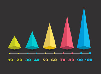 Timeline template. Horizontal line. Vector infographic illustration.