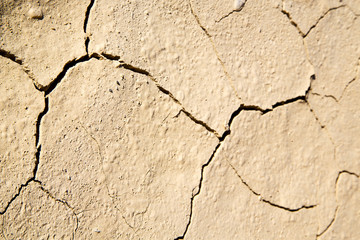 brown dry sand in sahara  morocco africa erosion and abstract