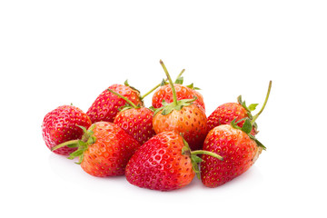 Fototapeta na wymiar Strawberry on white background