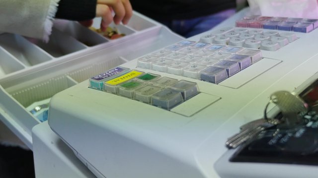 caisse enregistreuse