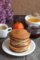 pancakes , dessert , sweet , food