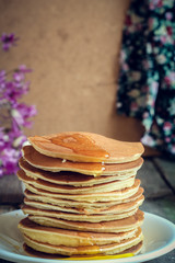 pancakes , dessert , sweet , food