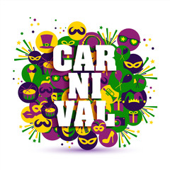 Carnival vector illustration.