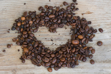 coffee heart