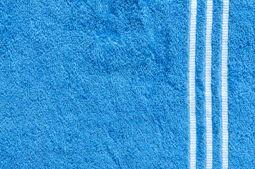 blue towel background