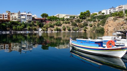Fototapeta na wymiar Agios Nikolaos - Crète.