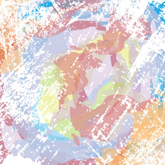 grunge colorful vintage watercolor texture and background, illustration design element