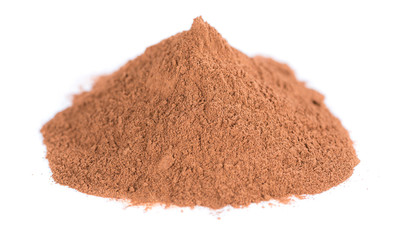 Cola Nut Powder isolated on white