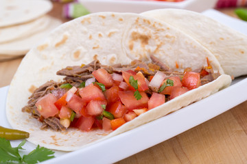 pork carnita with pico
