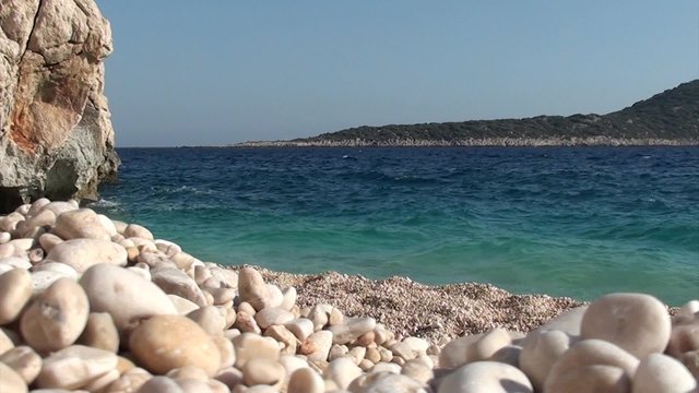 Beautiful sea scenery on Kaputas beach 2