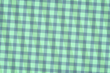 Blue and Green Computer Generated Abstract Green Blue Plaid Patt