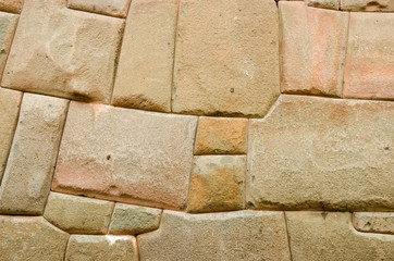 Mauer des Inkatempels in Cusco