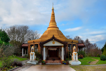Buddhist building in Birmingham