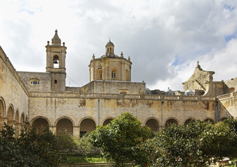 Fototapeta premium Church of St. Dominic and Dominican monastery in Rabat. Malta