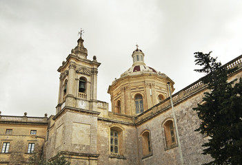 Fototapeta na wymiar Church of St. Paul in Rabat. Malta