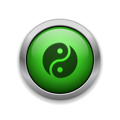 Green Glowing App Web Button