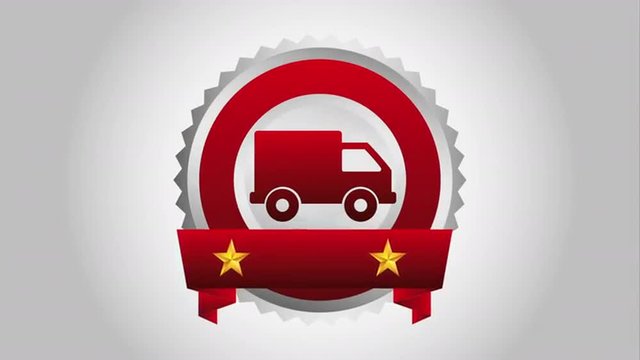 Free delivery design,  Video Animation 