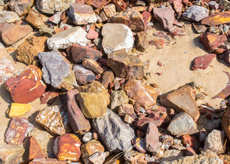 rock on the beach