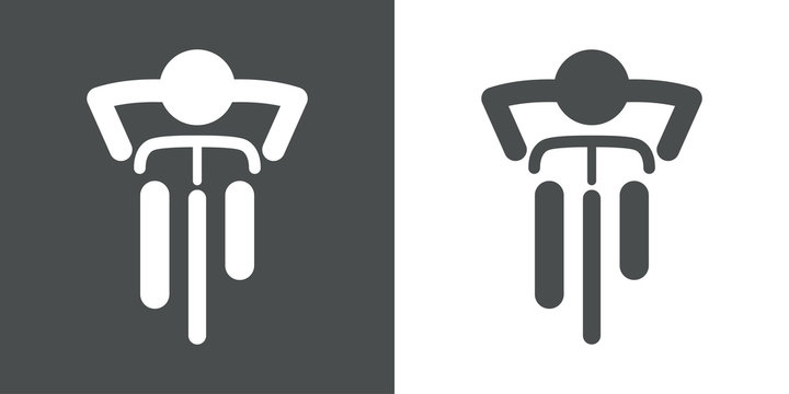 Icono plano ciclista #1