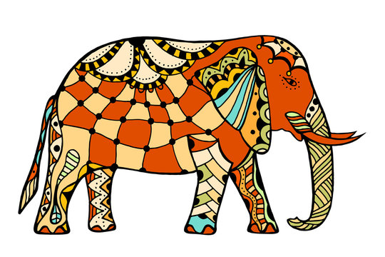 decorated Indian Elephant