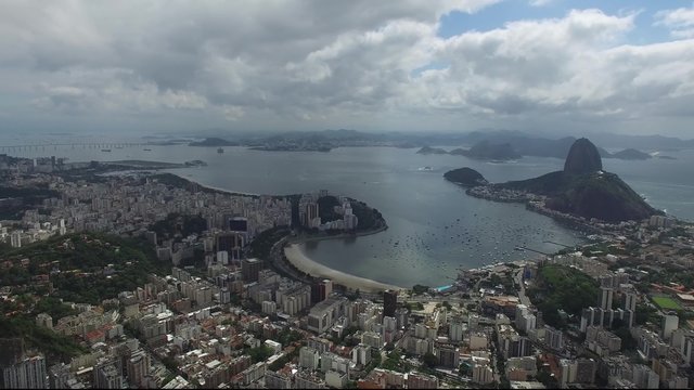  Rio de Janeiro Panoramic 360 drone shot 