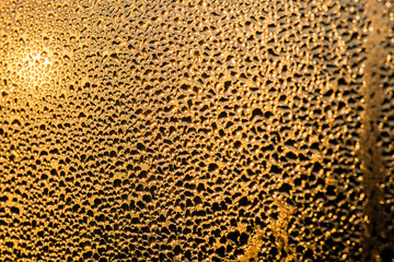 sweaty glass background