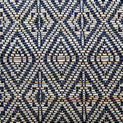 Colorful african peruvian style rug surface close up. More of th