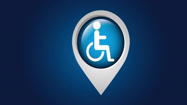 Disabled icon design, Video Animation
