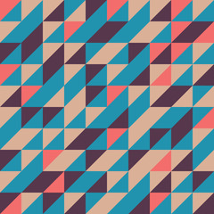 Fototapeta premium Seamless Pattern of geometric shapes