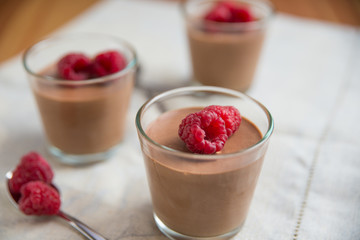 Mousse au chocolate 