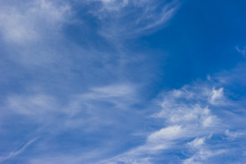 cloudy blue sky background