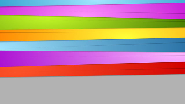 Colorful abstract stripes motion background. Video animation HD 1920x1080